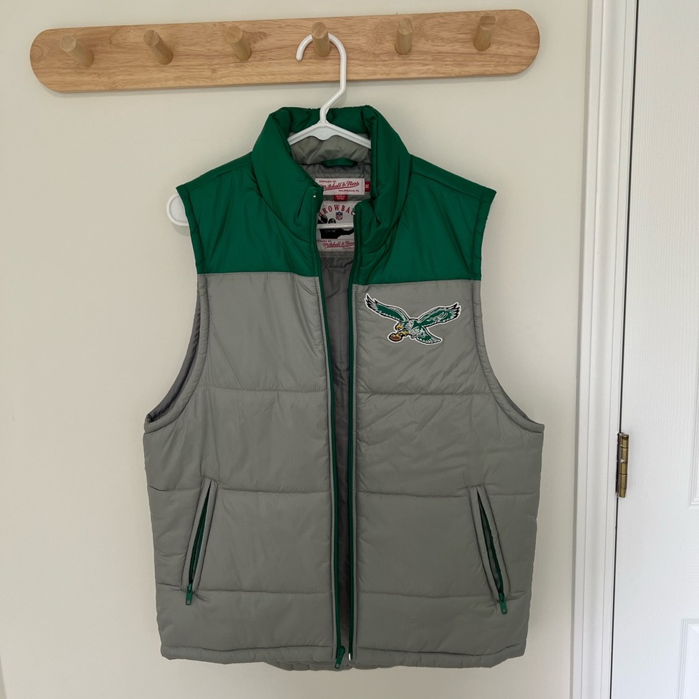 Mitchell & Ness Philadelphia Eagles Vest